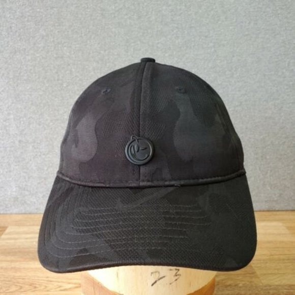 YUMS METAL FACE ADULT UNISEX BLACK STRAPBACK HAT Polyester Official Producr EUC! - Picture 8 of 11